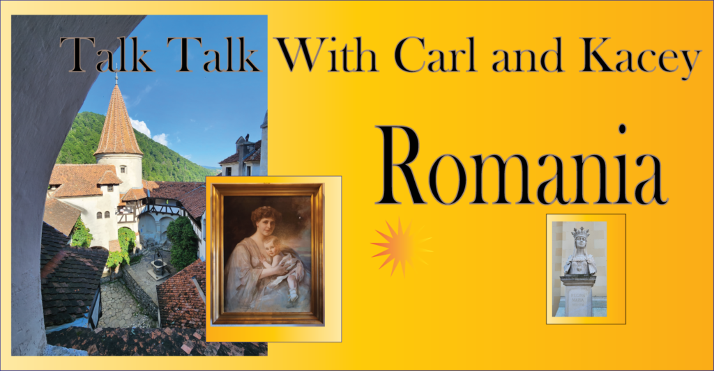 Talk Talk With Carl and Kacey - Frontpiece